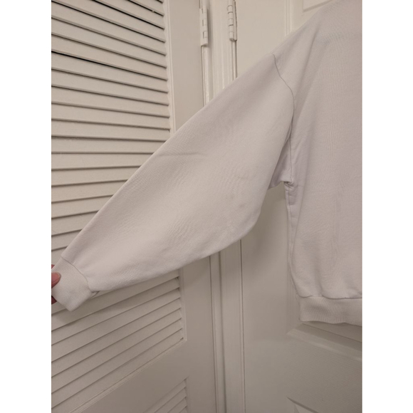 Alo Yoga Accolade Crew Neck Women's Pullover Classic White size M - Picture 5 of 9